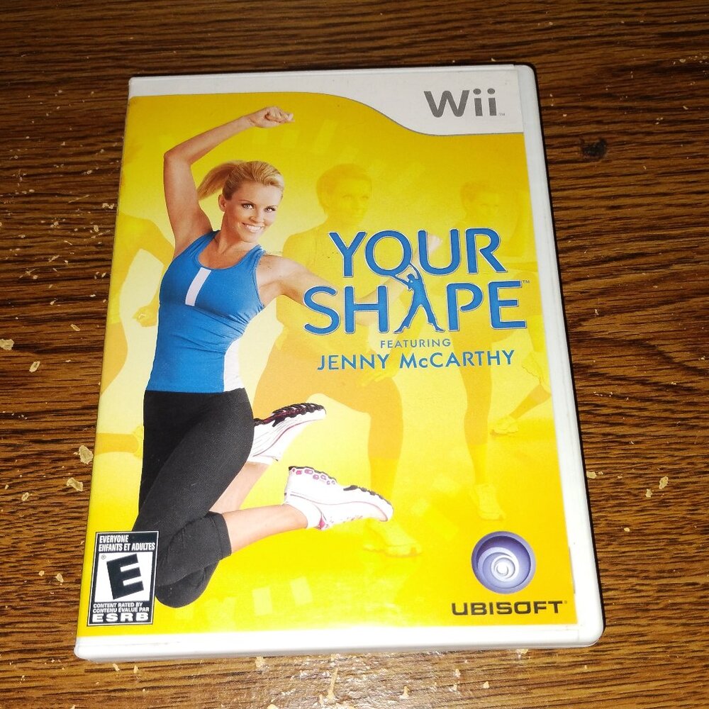 Your Shape featuring Jenny McCarthy (Nintendo Wii, 2015) game only no camera